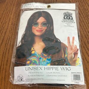 Unisex Hippie Costume Wig by Franco costume culture new